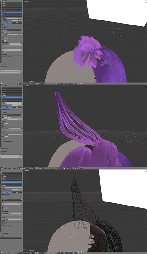 How To Rotate Hair Particles In Blender