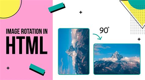 how to rotate in html