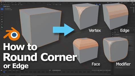 How To Round The Corners Of A Cube In Blender
