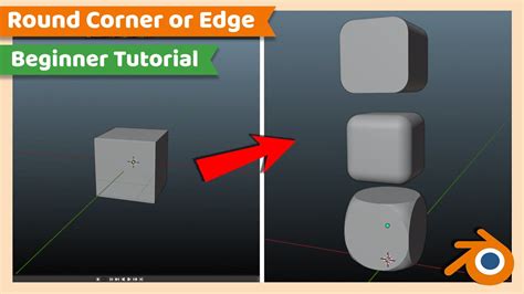 How To Round The Edges Of A Square In Blender