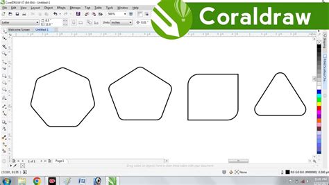 How To Round Triangle Corners In Coreldraw