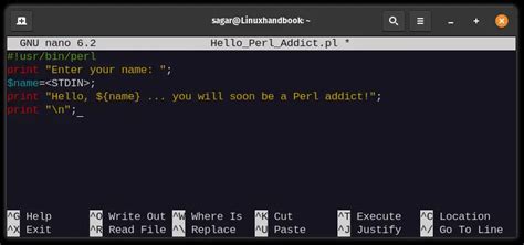 how to run a .pl file in linux terminal