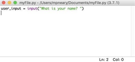how to run a code in python idle mac