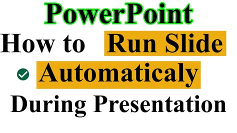 how to run a continuous slideshow in google slides