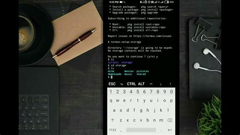 how to run a file in termux