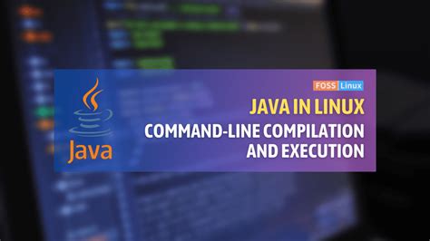how to run a java program from command line linux