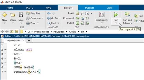 how to run a matlab script in python