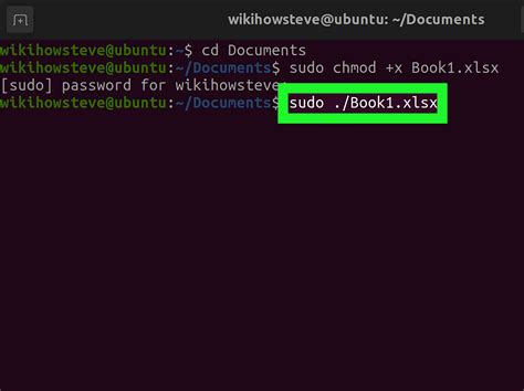 how to run a out file in linux terminal