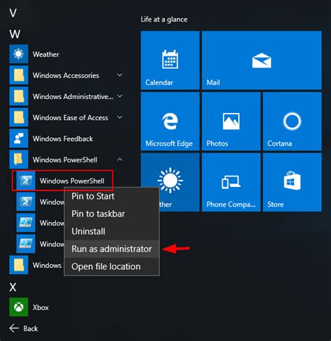 how to run a powershell command on startup