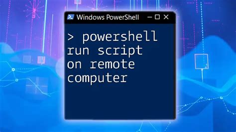 how to run a script on your computer