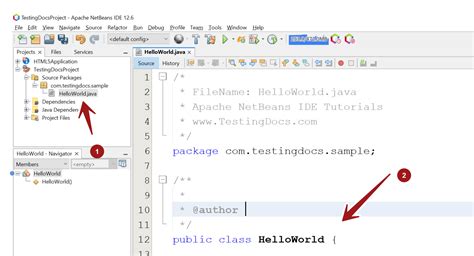 how to run a single java file in netbeans