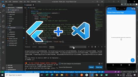 how to run android emulator in visual studio code