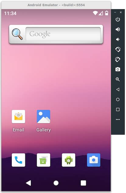 how to run android emulator on virtual machine