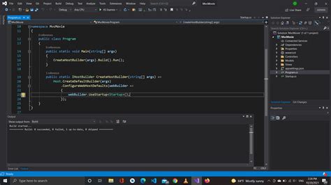 how to run asp net core project in visual studio code