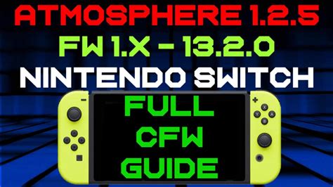 how to run atmosphere on switch