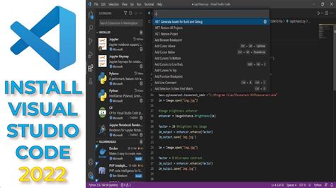 how to run c# code in visual studio code 2022