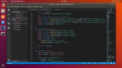 how to run c# program in visual studio code in ubuntu