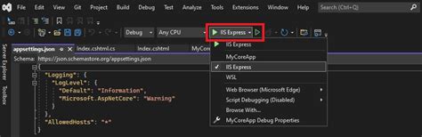how to run c# web application in visual studio code