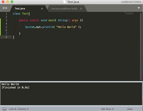 how to run c program in sublime text in mac