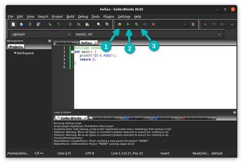 How To Run Code Blocks In Ubuntu