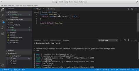 how to run code in visual studio code