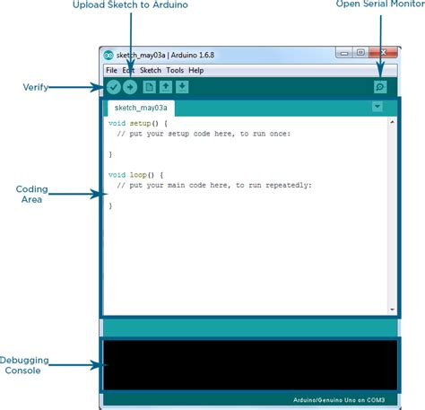 how to run code on arduino ide
