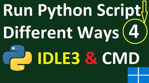 how to run command line arguments in python idle