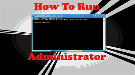 how to run command prompt as admin windows 7