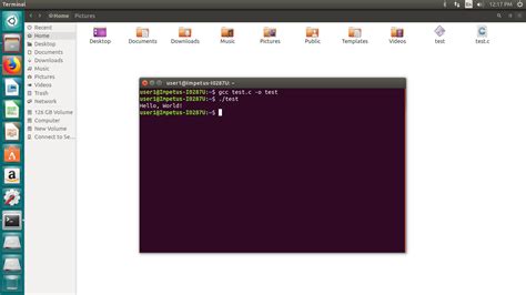 how to run cpp code in terminal ubuntu