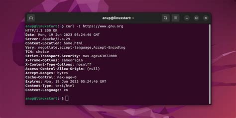how to run curl command in ubuntu
