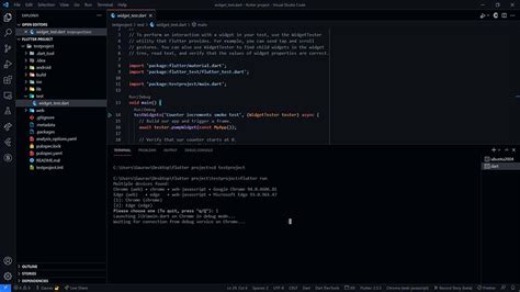 how to run emulator in visual studio code flutter