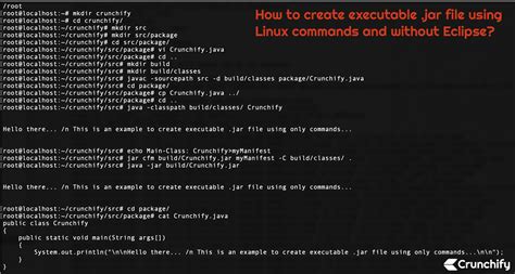 how to run executable jar file in linux