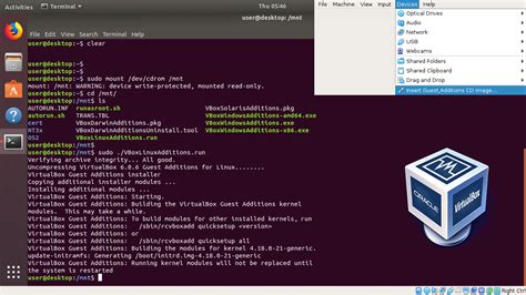 how to run guest additions virtualbox linux