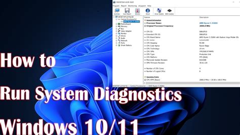 how to run hardware diagnostics on windows 11 from command prompt