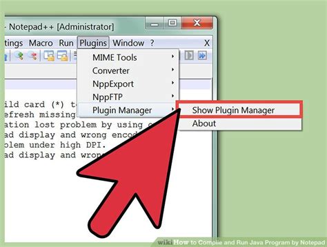 how to run java applet program in notepad