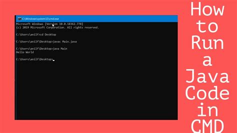 how to run java code in cmd