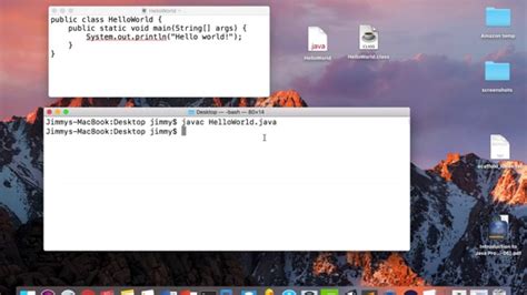 how to run java code on mac