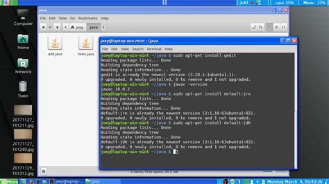 how to run java in linux