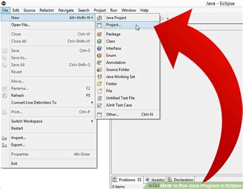 how to run java program in eclipse
