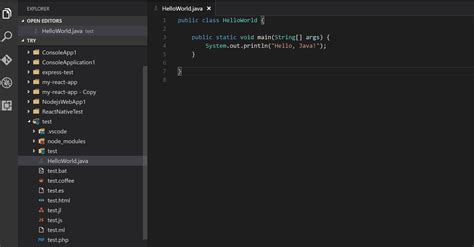 how to run java program in visual studio code in mac