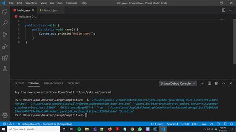 how to run java tests in visual studio code