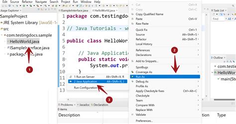 how to run java web application in eclipse