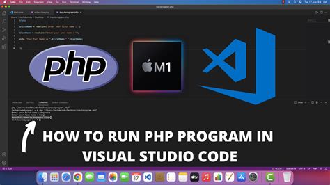 how to run php project in visual studio code with xampp