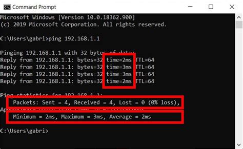 how to run ping command in windows 10