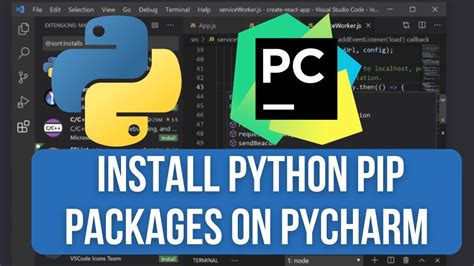 how to run pip install command in pycharm
