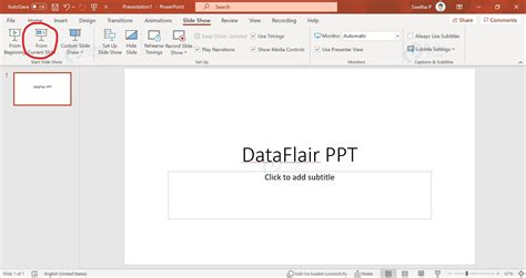 How To Run Powerpoint Slideshow