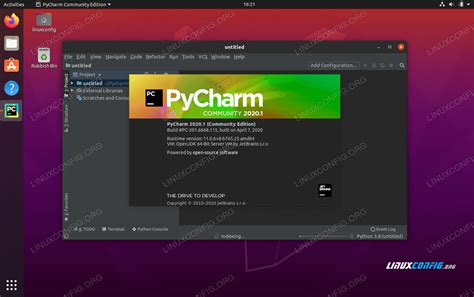 how to run pycharm on linux