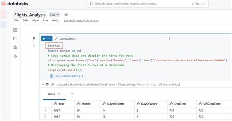 how to run python code in databricks notebook
