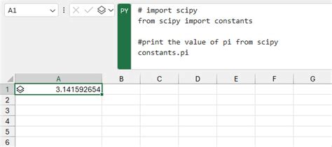 how to run python code in excel