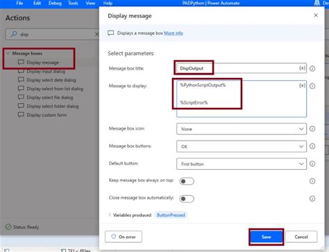 how to run python code in power automate cloud